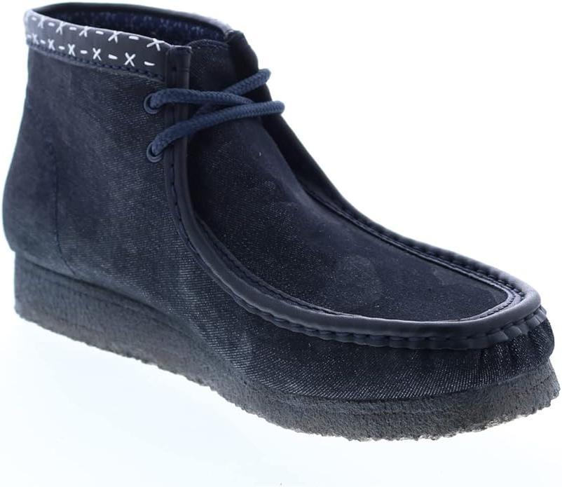 Clarks Originals Wallabee Boot Denim Blue
