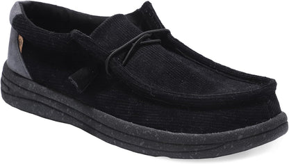 Lamo Men's, Paul Slip-On Black Corduroy