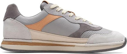 Clarks - Men's Craftrun Tor Shoes, Color Grey
