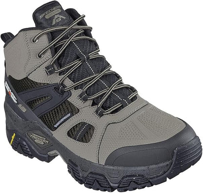 Skechers Men's Terrabite Trekker Outdoor Natural/Black Hi Top Shoes