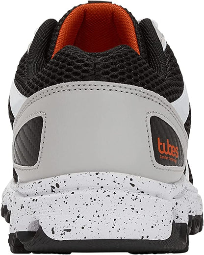 K-Swiss Men's Tubes 200 Training Shoe, Black/Vapor Blue/Pureed Pumpkin, M07112-005