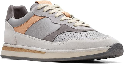 Clarks - Men's Craftrun Tor Shoes, Color Grey