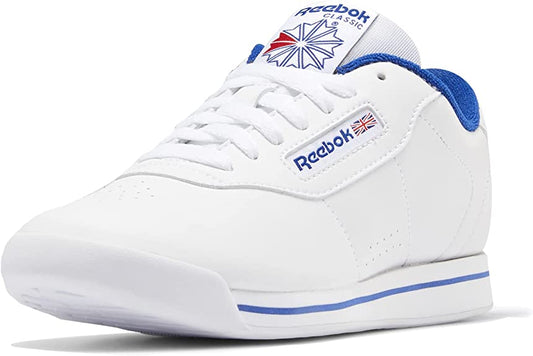 Reebok Classic Princess FV5294 White Royal Blue Womens Shoes Sneakers