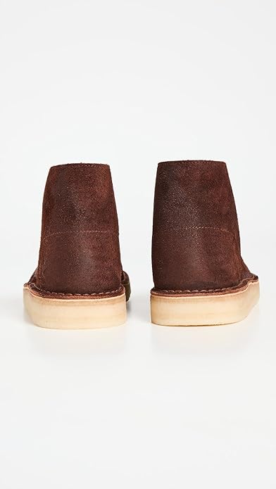 Clarks Men's Desert Coal Chukka Boot, British Tan Suede
