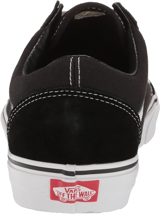 Vans Unisex Old Skool Classic Skate Shoes Black/White