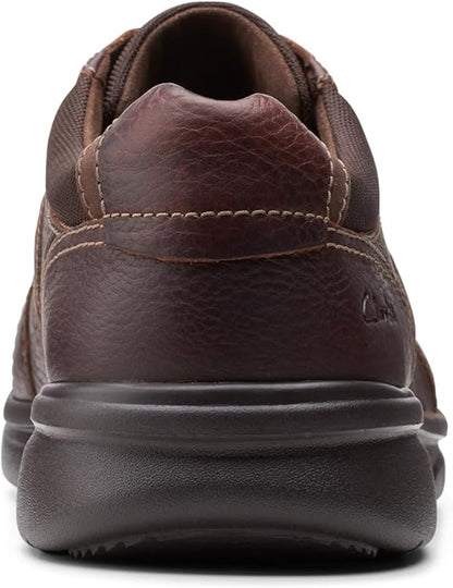 Clarks Men's Bradley Walk Oxford, Brown Tumbled Leather