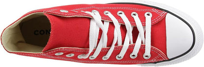 Converse All Star Chuck Taylor Hi Top Red Canvas Men's Women's Shoes M9621