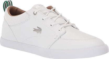 Lacoste BAYLISS 119 Men's  Shoes Leather Sneakers 37CMA007321G WHITE