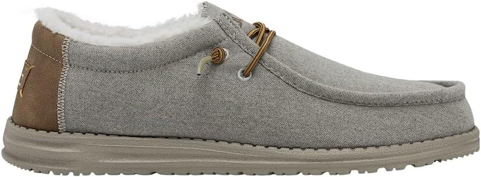 Hey Dude Wally Herringbone Grey 110063133