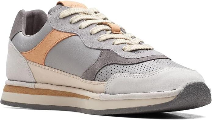 Clarks - Men's Craftrun Tor Shoes, Color Grey