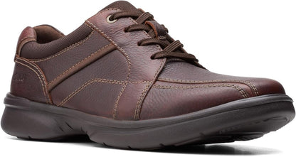 Clarks Men's Bradley Walk Oxford, Brown Tumbled Leather