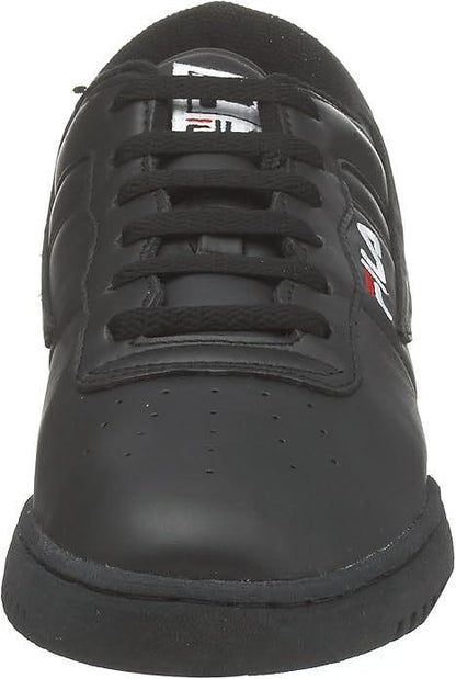 Fila Men's Original Fitness Fashion Sneaker, Black/White/Red