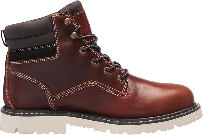 Wolverine Men's Revival 6" Waterproof Industrial Boot, Rust