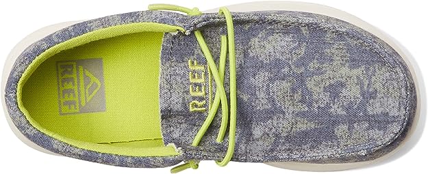 Reef Kids Cushion Coast Slip-On Shoes – Night Vision NWB, Lightweight & Comfortable Casual Sneakers