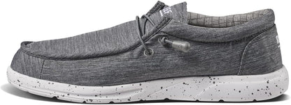 REEF Cushion Coast TX Men's Slip-On Memory Foam Comfort Shoe  Charcoal