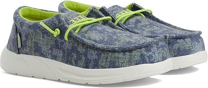 Reef Kids Cushion Coast Slip-On Shoes – Night Vision NWB, Lightweight & Comfortable Casual Sneakers