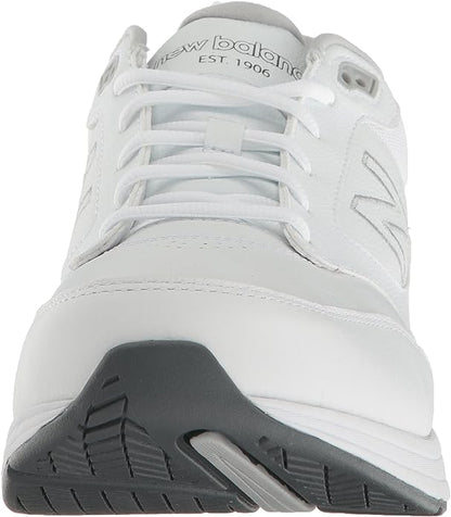 New Balance Men's 928v3 Walking Shoe White Leather Sneaker MW928WT3