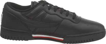 Fila Men's Original Fitness Fashion Sneaker, Black/White/Red