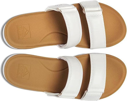 Reef Women's Cushion Cloud ROA Sport Sandal, White/Tan