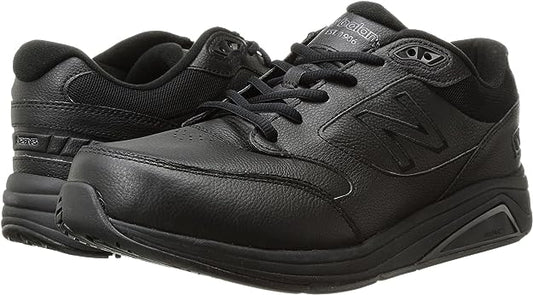 Men's New Balance, 928v3 Walking Shoe MW928BK3 Black Leather