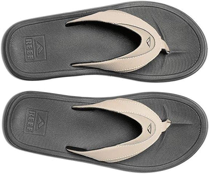 Reef Modern Black Tan Men's Flipflop Thong Sandal