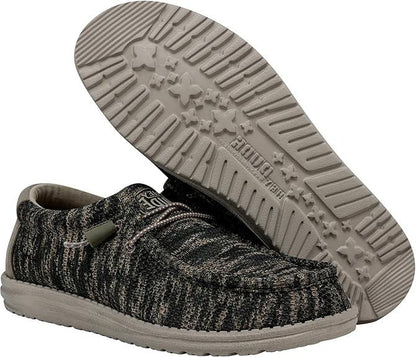 Hey Dude Wally Sox Woodland Camo 40019-9ch