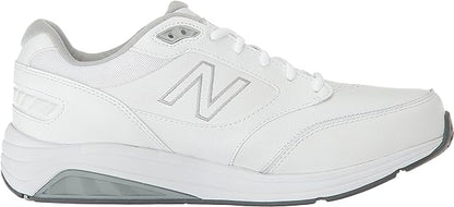 New Balance Men's 928v3 Walking Shoe White Leather Sneaker MW928WT3