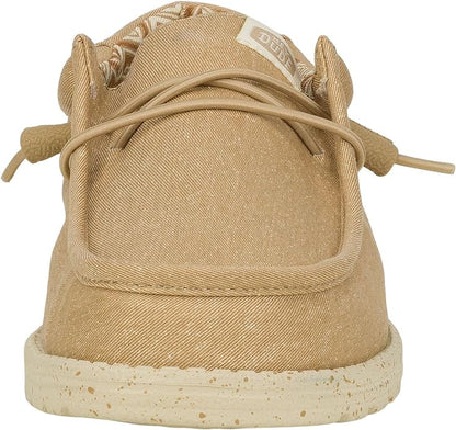 Hey Dude Wally Canvas Wide Tan 41785-265