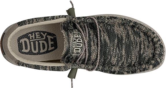 Hey Dude Wally Sox Woodland Camo 40019-9ch