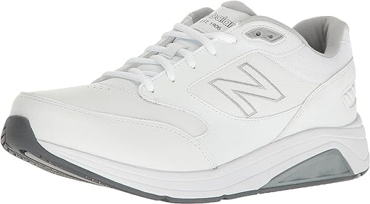 Men's New Balance, 928v3 Walking Shoe MW928WT3 White Leather Sneaker
