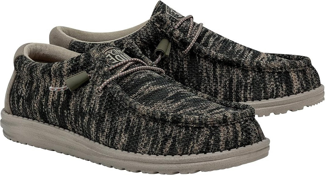 Hey Dude Wally Sox Woodland Camo 40019-9ch
