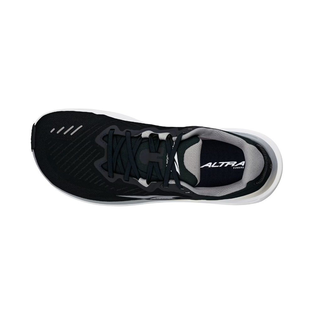 ALTRA Men's Paradigm 8 Lightweight Road Running Shoe Black/White Wide