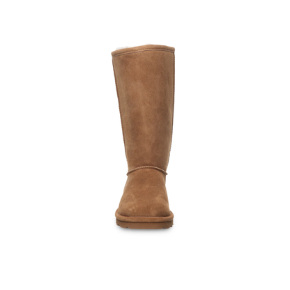 Bearpaw Women's Elle Tall Suede Winter Boots Wool Lined - Hickory