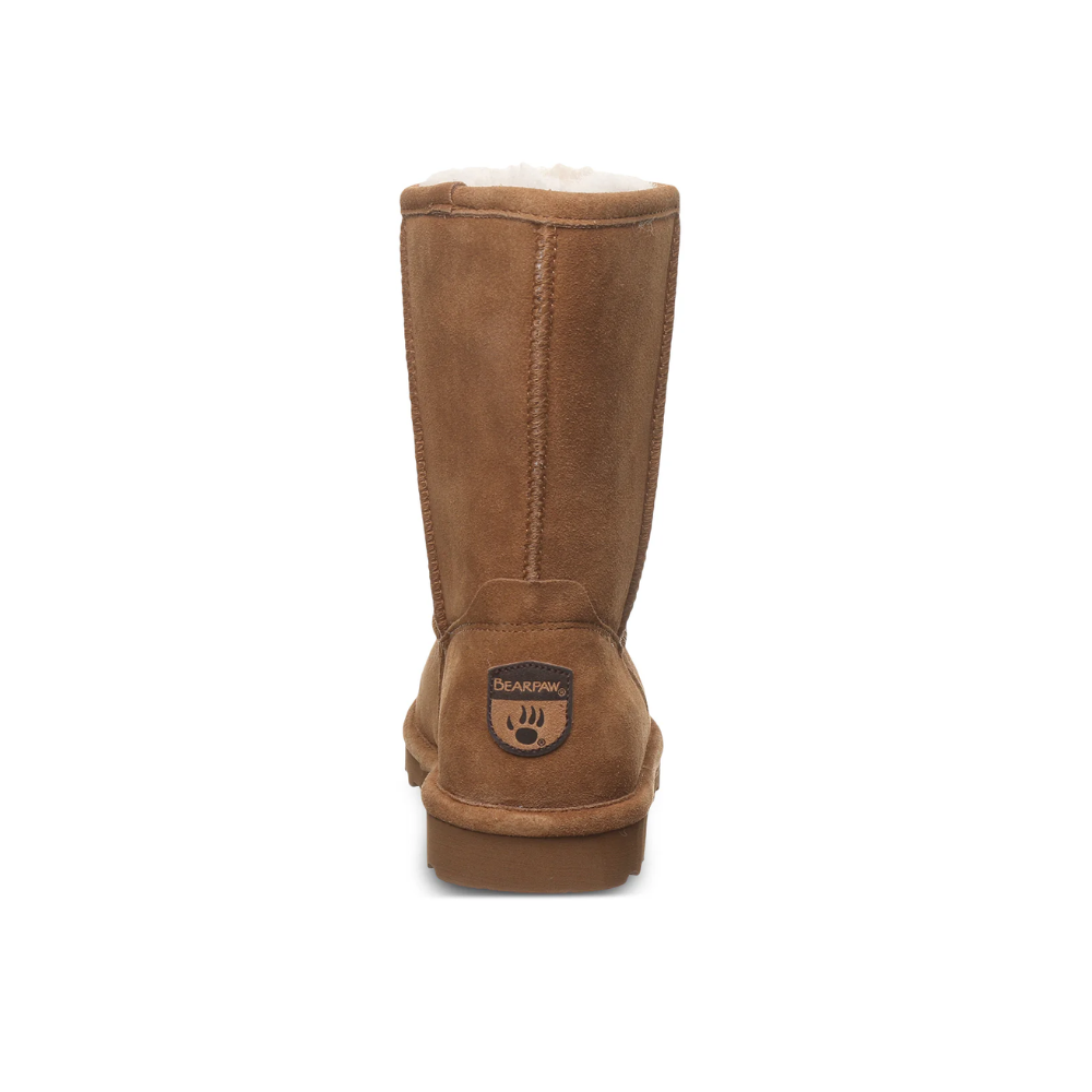Bearpaw Women's Elle Short Suede Winter Boots - Hickory