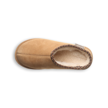Bearpaw Women's Martis Suede Winter Slipper - Iced Coffee Solid