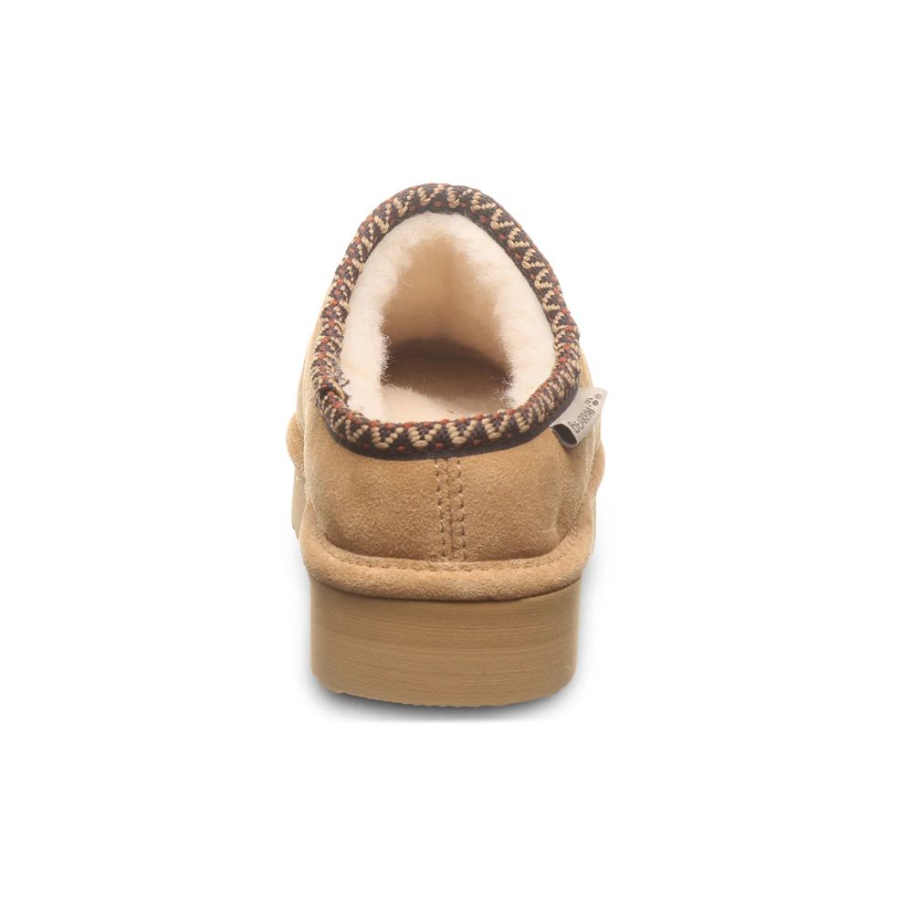 Bearpaw Women's Martis Suede Winter Slipper - Iced Coffee Solid