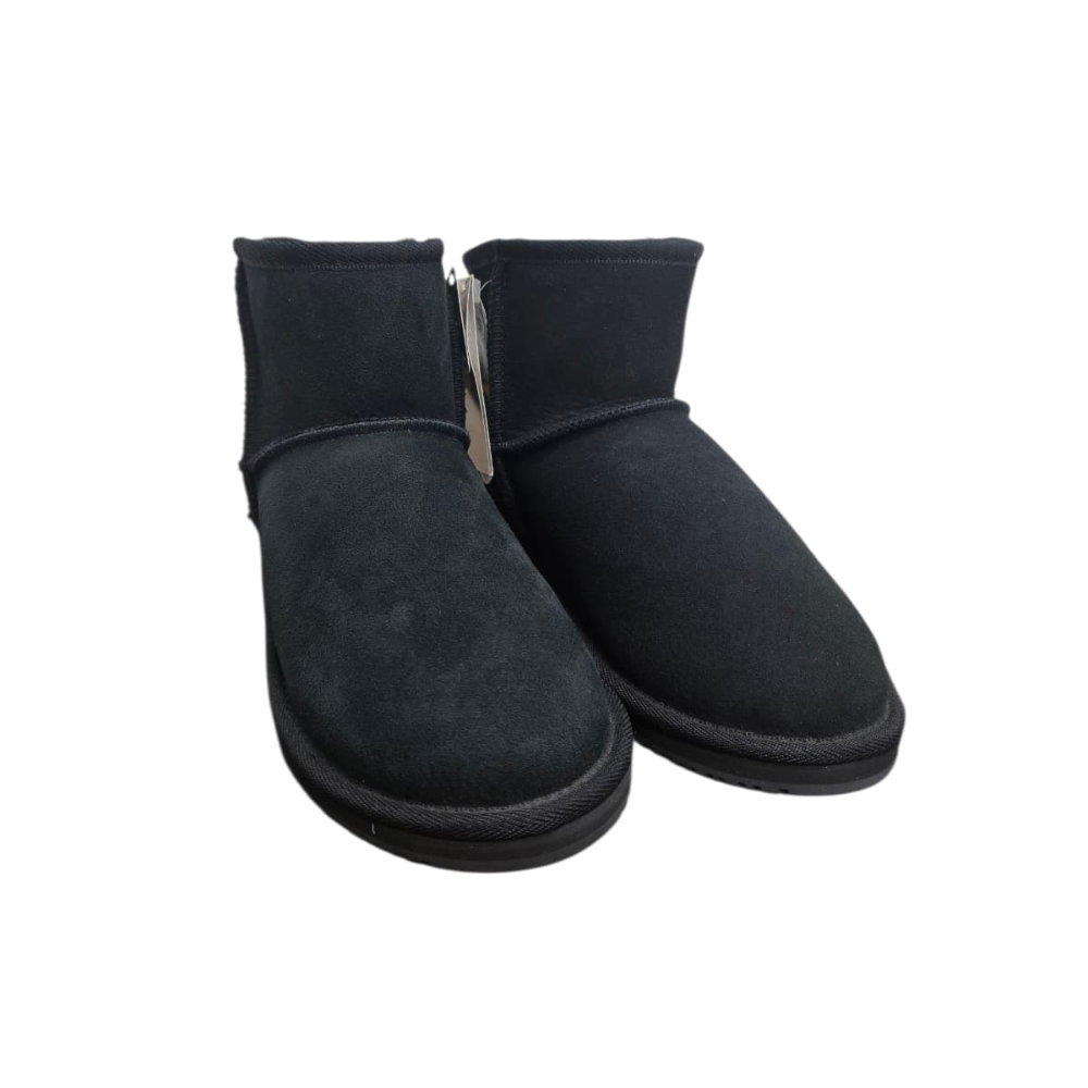 Burlee Australia Women's Classic Mini Sheepskin Boots - Black