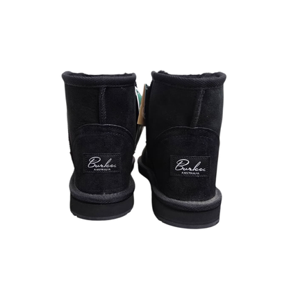 Burlee Australia Women's Classic Mini Sheepskin Boots - Black