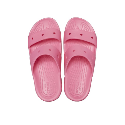 Crocs Classic Sandals Unisex Adult Hyper Pink Lightweight Slip On