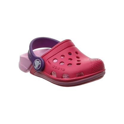 Crocs Kid's Electro III Ultra Lightweight Clogs Paradise Pink Carnation