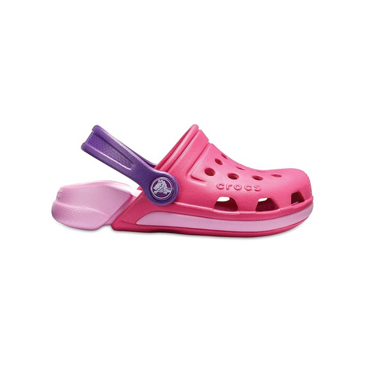 Crocs Kid's Electro III Ultra Lightweight Clogs Paradise Pink Carnation