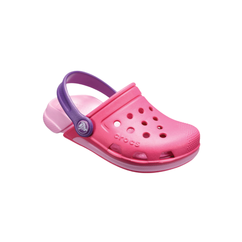 Crocs Kid's Electro III Ultra Lightweight Clogs Paradise Pink Carnation