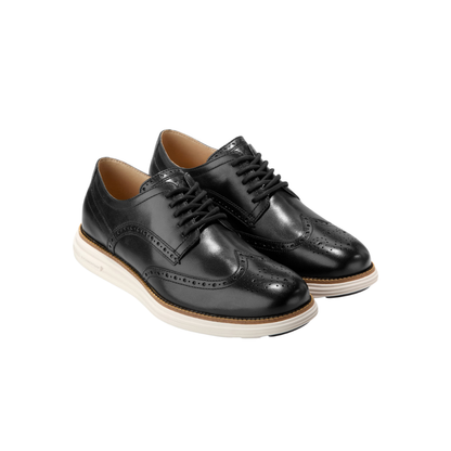 Cole Haan Men’s Original Grand Remastered Leather Oxford - Black Ivory