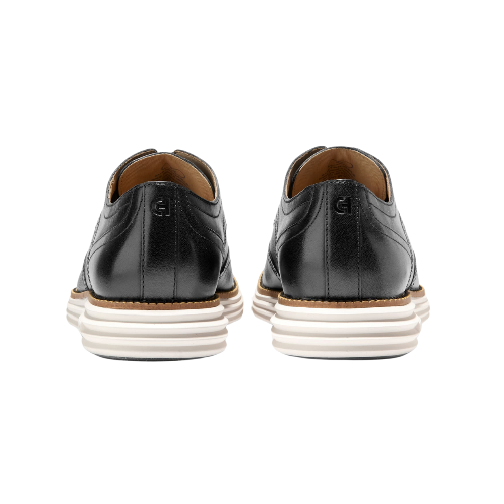 Cole Haan Men’s Original Grand Remastered Leather Oxford - Black Ivory