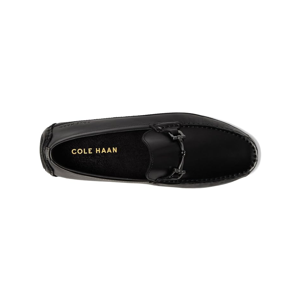 Cole Haan Men's Wyatt Bit Driver Leather Shoes - Black