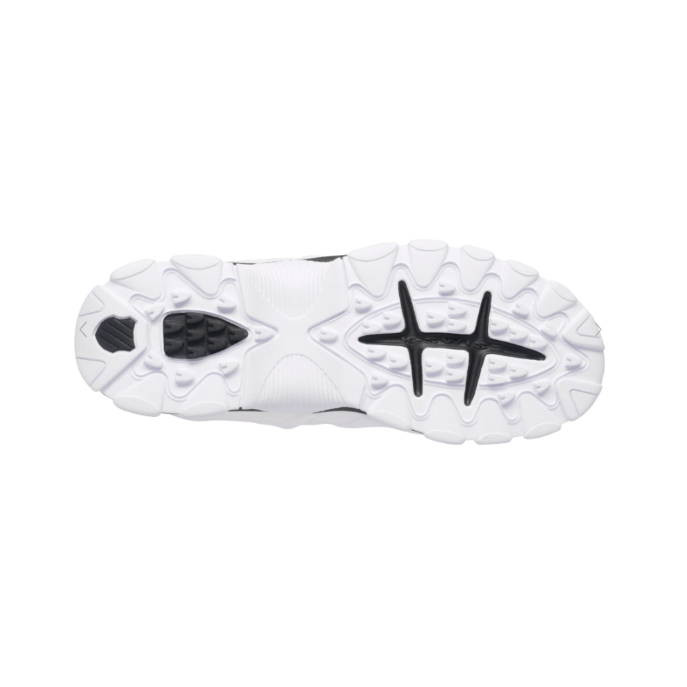 K-Swiss ST329 CMF Men's  Leather Shoes - Wide  White Black 03426-102