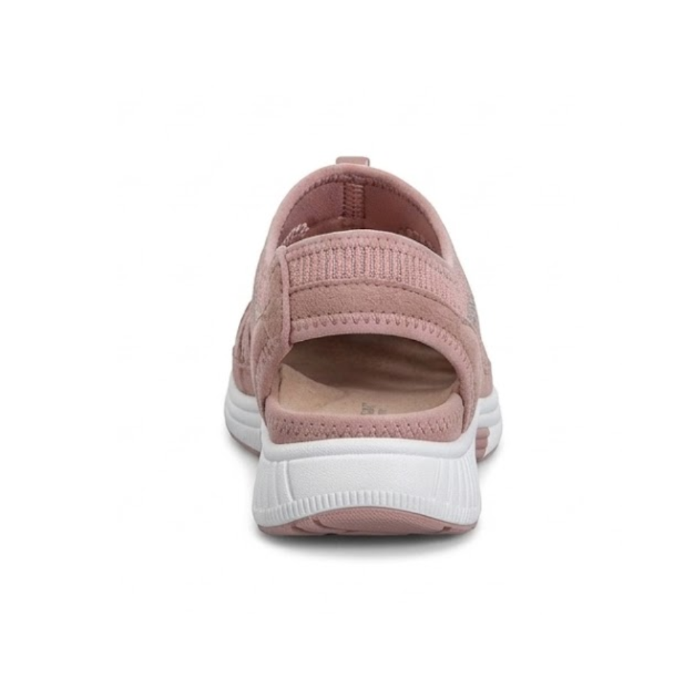 Orthofeet Laguna Women's Adjustable Stretch No Tie Sandal Peach