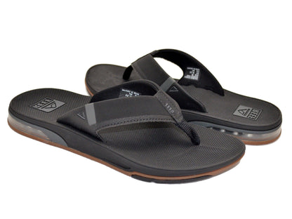 Reef Men's Fanning Bottle Opener Black, Sandal