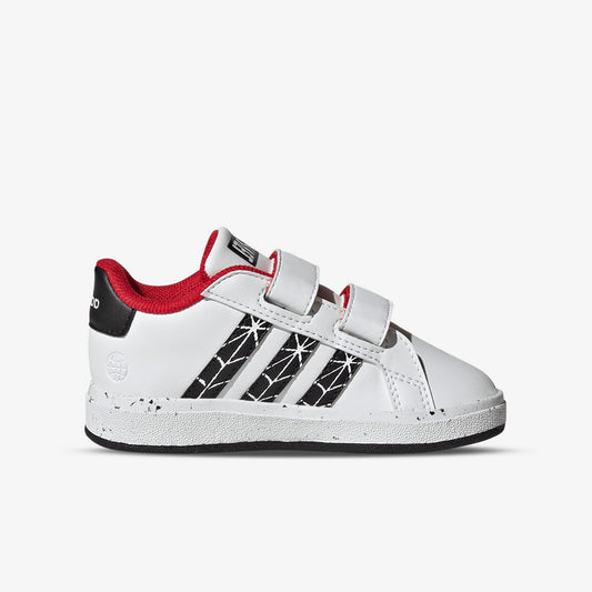 Adidas Toddler  Grand Court Spider-Man CF White / Red Shoes