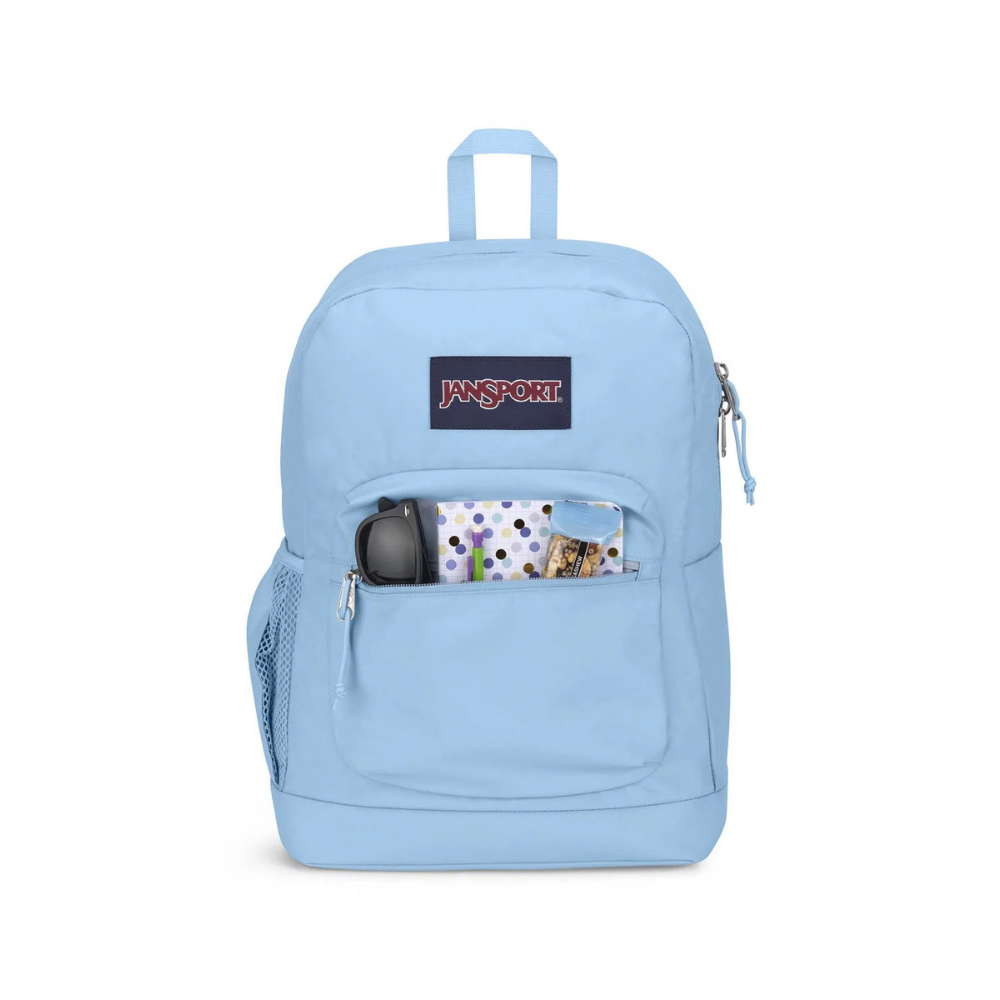 JanSport Cross Town Plus Lightweight Backpack Blue Dusk JS0A7ZNZ7G7